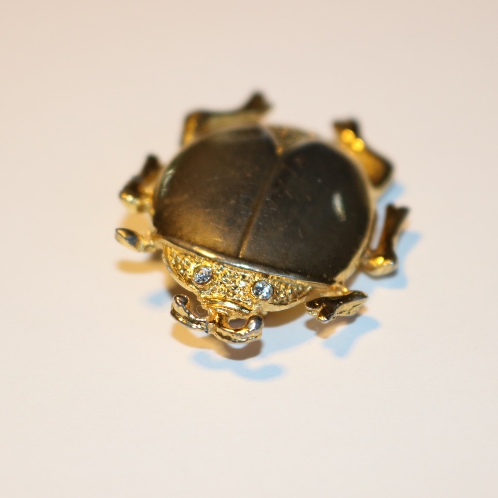 Gold Beetle Pin